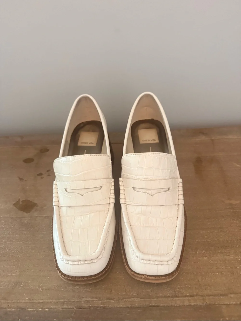 Dolce Vita croc embossed